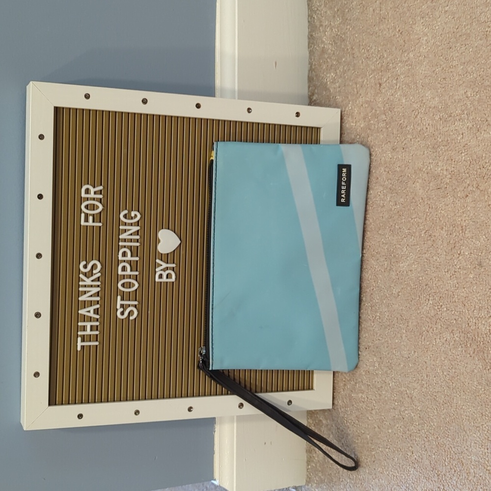 Rareform fleece-lined pouch